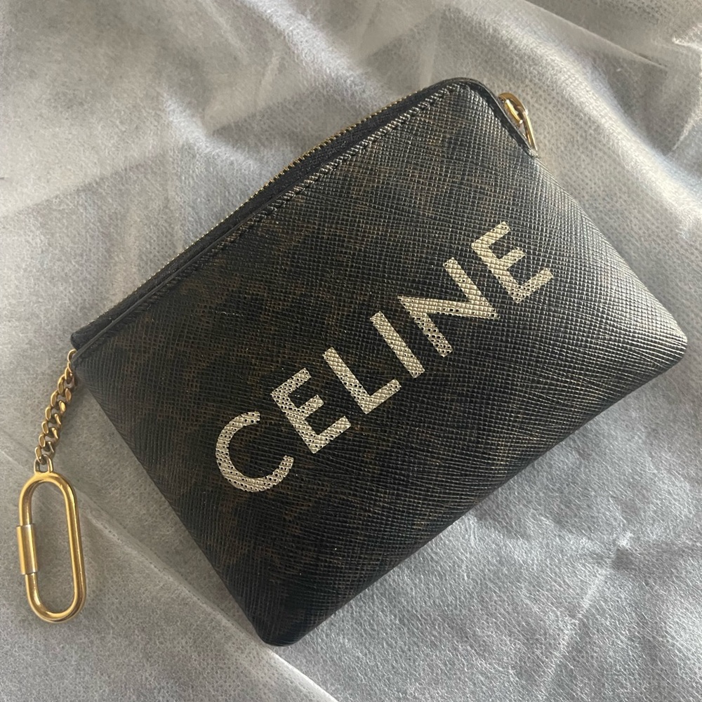 Celine Wristlet Card Holder Wallet